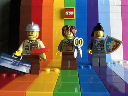 Lego minifigures bundle 3 - of,