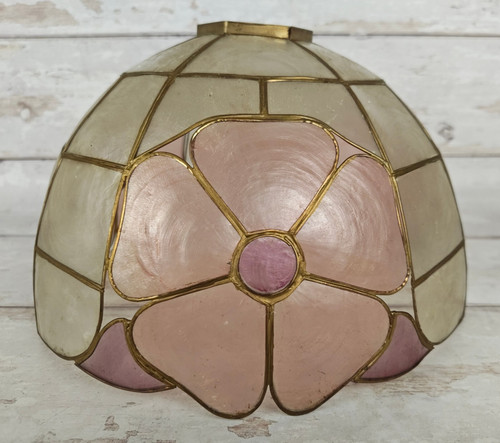 Pink ivory capiz - &,