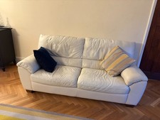 Natuzzi 3 seater leather sofa