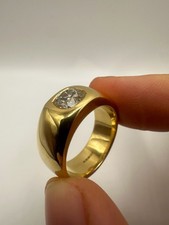 Bespoke 18ct Gold And Old Cut