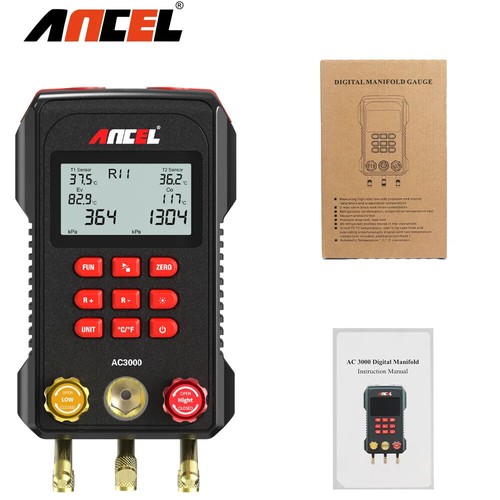 Refrigeration digital manifold - refrigeration,