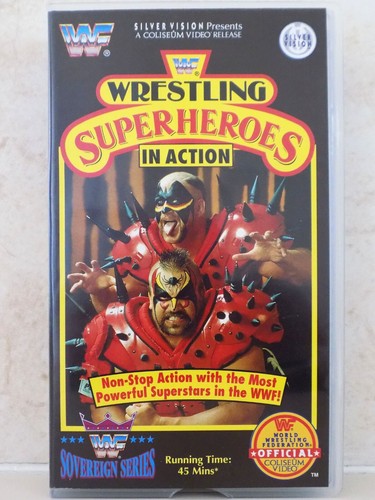 Wwf wrestling superheroes - superheroes, in