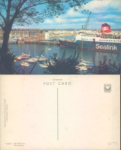 Weymouth harbour with sealink - weymouth,