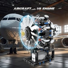 Motorized V8 Engine Brick