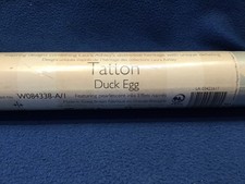 1 Roll Laura Ashley Tatton Duck Egg Wallpaper