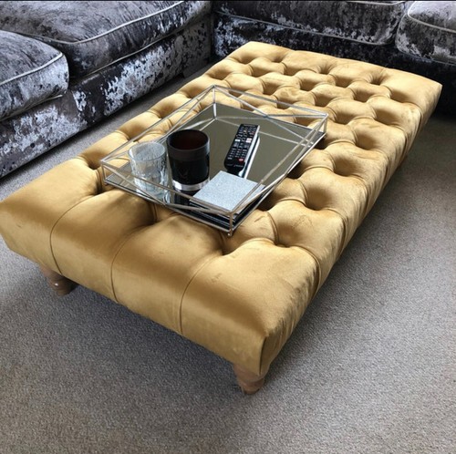 Chesterfield golden plush - golden,