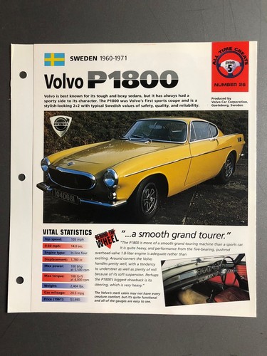 1960 1971 volvo p1800 imp - volvo,
