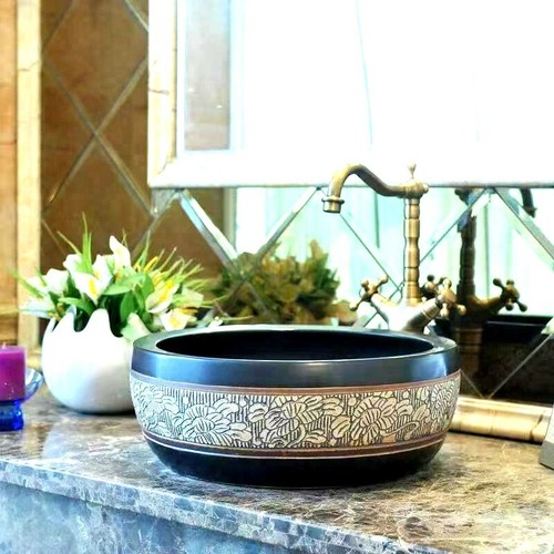 Basin sink sit vessel - sink, sit-on