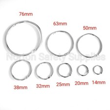 Hinged Key Rings / Split Rings