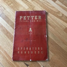 PETTER TYPE A AP W WP WIH WIHP