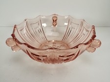 Vintage Art Deco Pink Glass