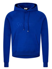 Saint Laurent Logo Hoodie Blue. Slim Fit. Size M (Fits S). BNWT. RRP £945