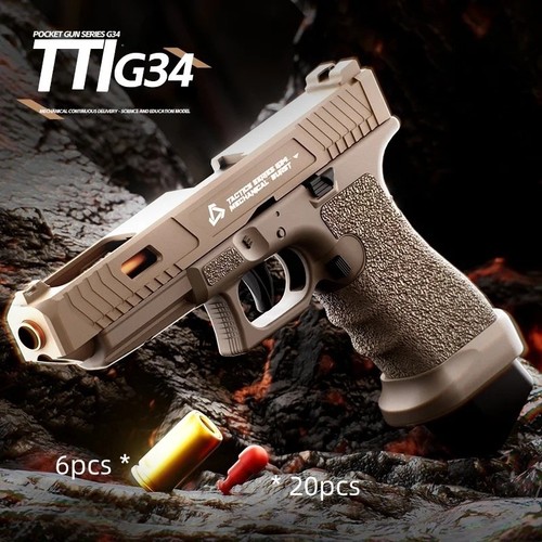 Soft bullet toy pistol - soft,