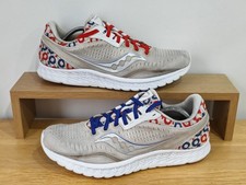Saucony Kinvara 11 Collab Prinkshop Size UK 9.5 EU 44.5 Blue Red