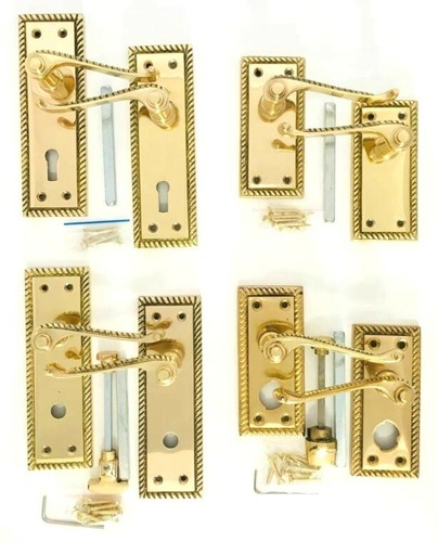 Solid polished brass - brass, georgian