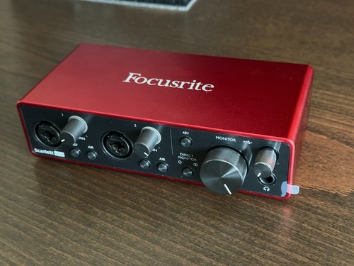 Focusrite scarlett 2i2 - 2x2, 3rd