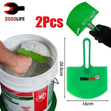 2pcs Curved Plastic Putty