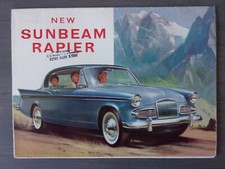 SUNBEAM RAPIER SERIES III orig 1960 USA Mkt Sales Brochure - 3 S3