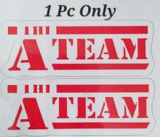 THE A TEAM Van logo Mr T