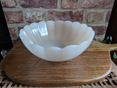Vintage arcopal milk glass - milk,