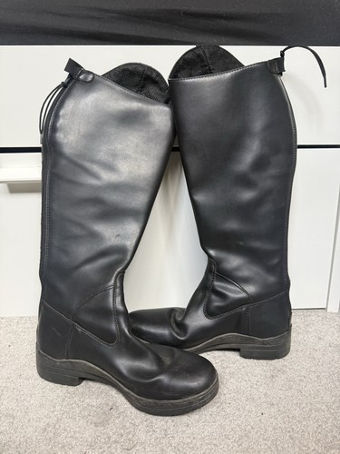 Brogini black riding boots - brogini,