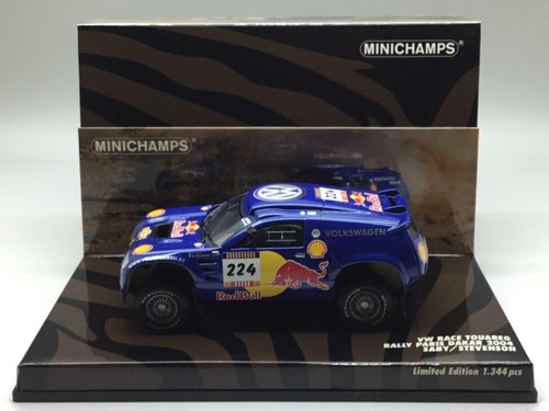 Minichamps race touareg - minichamps, vw