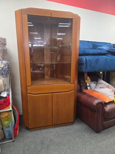 Skovby cherry wood corner unit - wood,