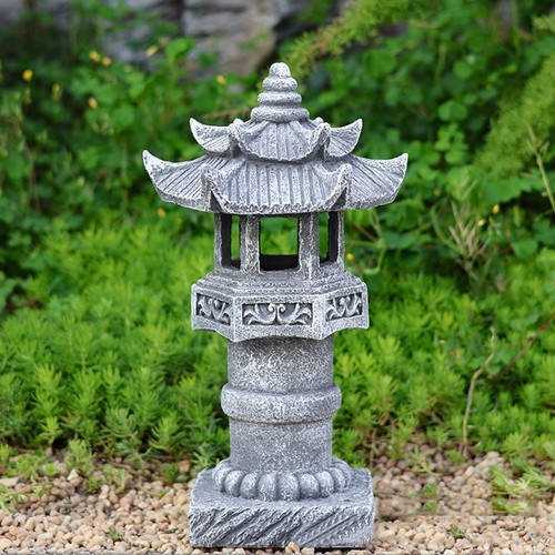 Pagoda garden lamp sustainable - garden,