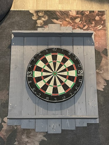 Handmade rustic grey - handmade, dartboard