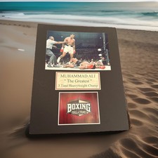 Muhammad Ali Autographed Photo