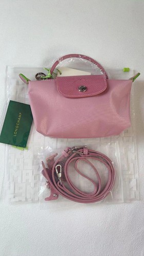 Longchamp handle pouch nylon - longchamp,