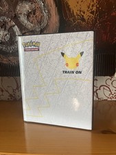 Pokémon TCG 25th Anniversary Jumbo First Partner Collector Binder 30 Page