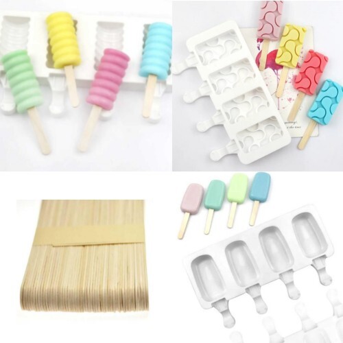 Silicone ice cream mould - ice,