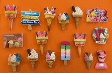 Souvenir fridge magnet - Ice cream