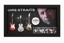 RGM9010 Mark Knopfler Dire Straits Miniature Guitars in Shadowbox Frame