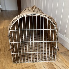 Vintage Brown Wicker Rattan