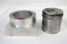 Vintage Saab 95 96 Two Stroke Single 70.7mm Venolia Piston with Ring Tool