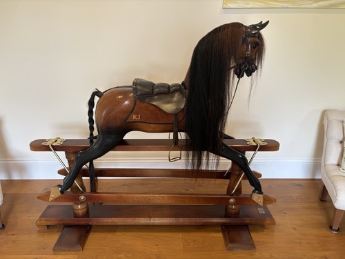 Hand made rocking - hand, horse