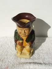 Toby Jug by Woods and sons England 7inch ceramic vintage