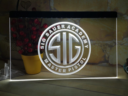 Sig sauer led neon light - sig, sign