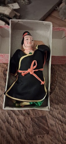 Vintage asian marionette - vintage,