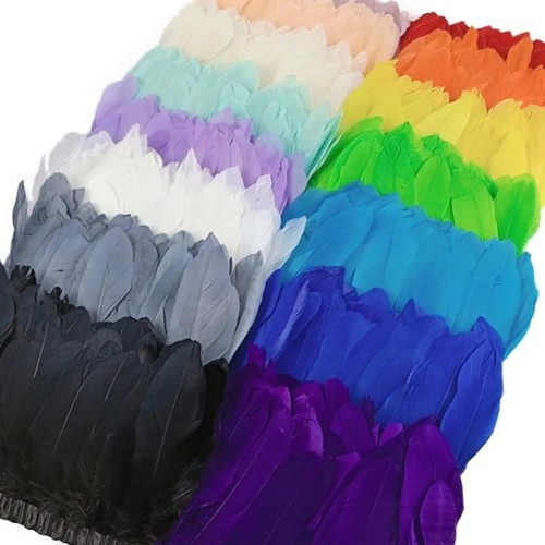 Yard goose feather trimmings - feather,