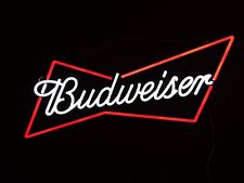 Large 80 x 30cm Budweiser Neon Led Sign with Switch Brightness / Dimmer Control