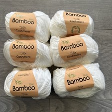 6 x Bamboo Silk Cashmere 50g