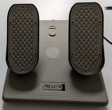 CH Products Pro Pedals PPU995 USB Flight Simulator Game Foot Controller 