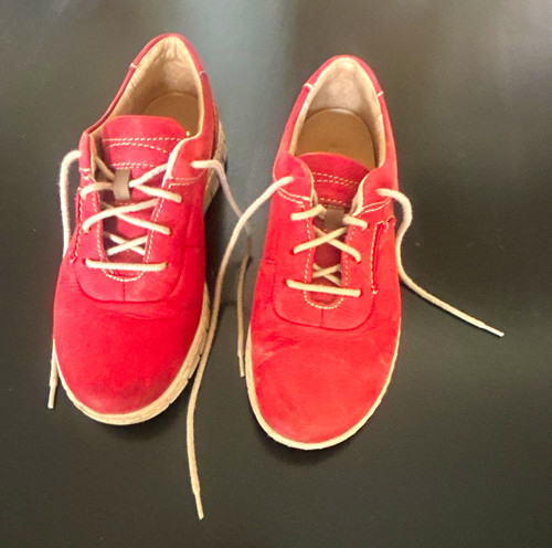 Josef seibel red suede - seibel, low