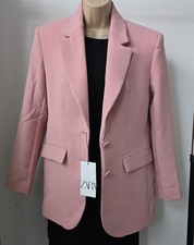 Lovely Pink Oversized Blazer by Zara Size XS 