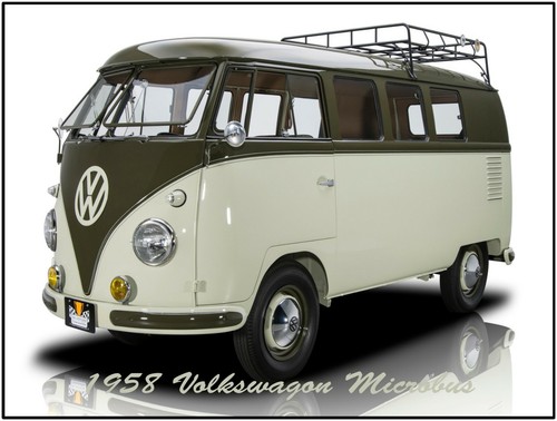 1958 volkswagen microbus - vw,