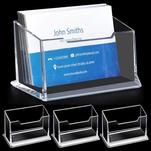 Clear acrylic business card - clear,