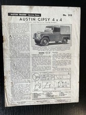 AUSTIN Gypsy 4x4 article taken